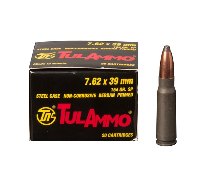 TUL AMMO 7.62 X39 Used Guns