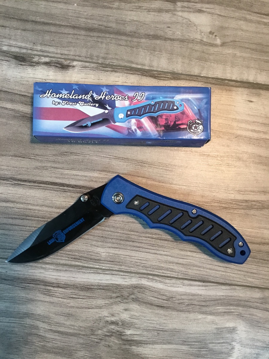 FROST CUTLERY FOLDING POCKET KNIFE Acceptable Used Guns