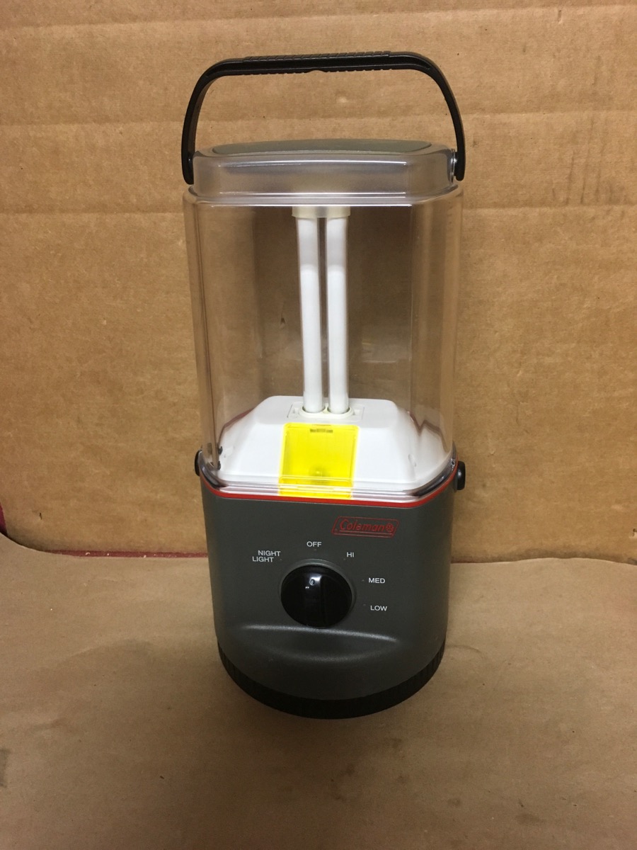 COLEMAN Camping EMERGENCY LIGHT 5357 Acceptable Used Guns