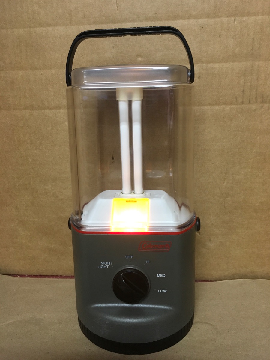 COLEMAN Camping EMERGENCY LIGHT 5357 Acceptable Used Guns