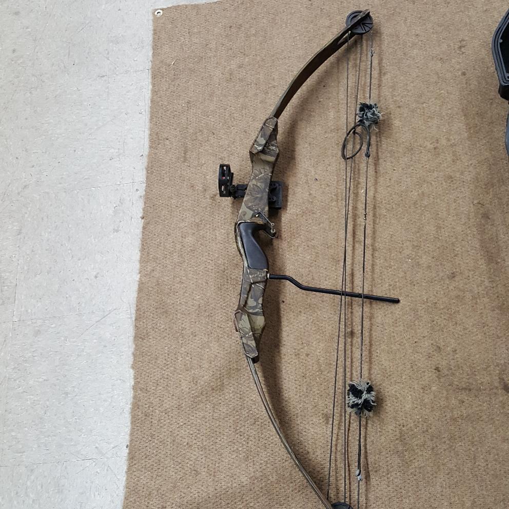 MARTIN ARCHERY COMPOUND BOW MODEL BLACK PANTHER BOW, 65 PULL WEIGHT ...