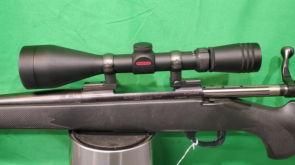 Weatherby Vanguard 300 WBY Magnum 24" Bolt Action Rifle Redfield 3