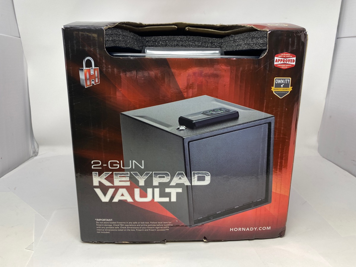 HORNADY 95430 SECURITY KEYPAD VAULT TWO GUN (RELLP) Like New Used Guns