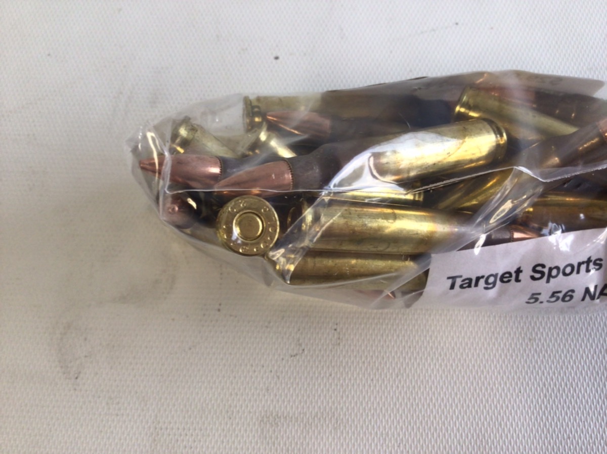 TARGET SPORTS USA 30 ROUNDS 5.56MM NATO XM193 AMMO Good Used Guns