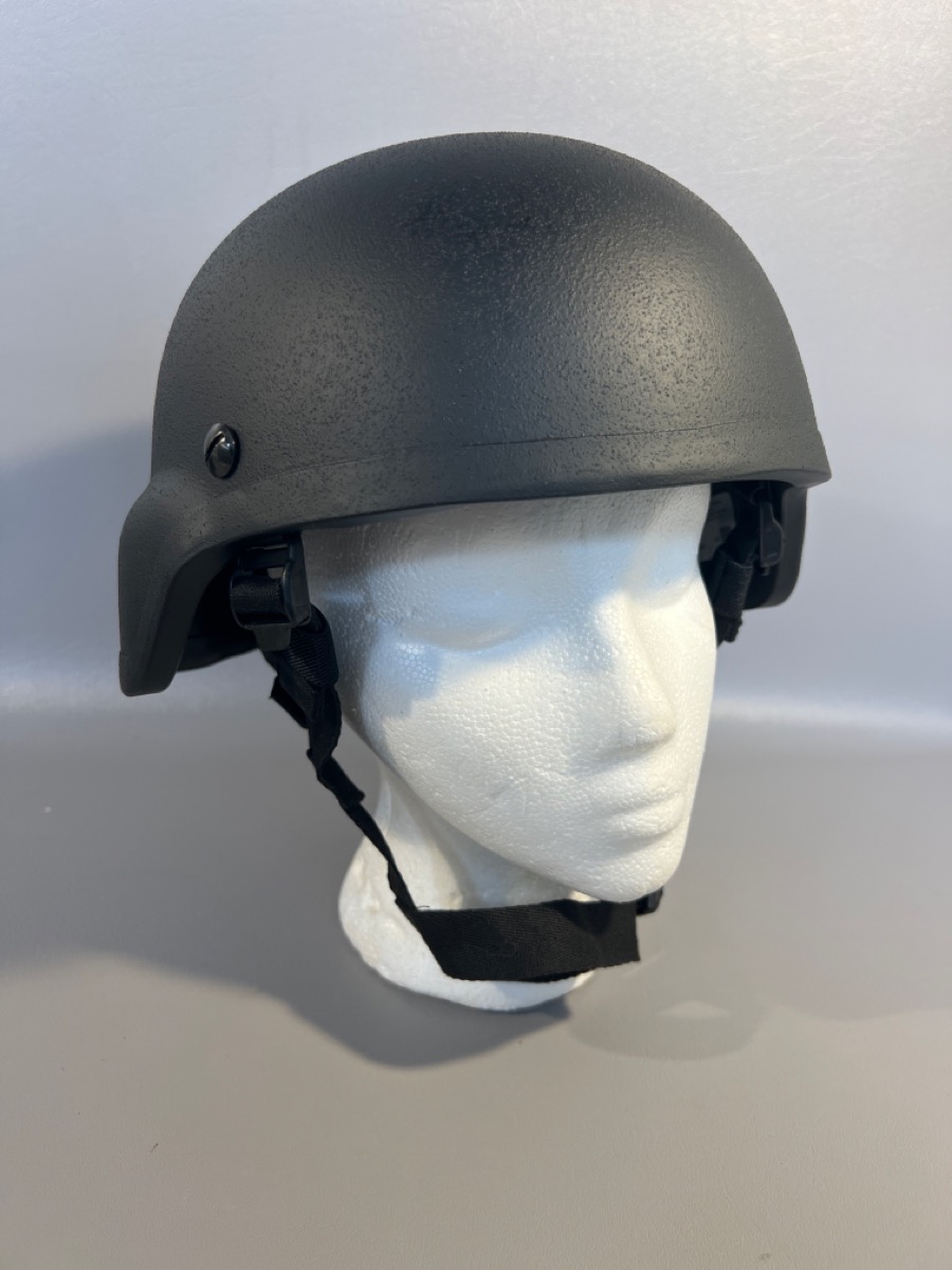 HARD HEAD VETERANS MICH/ECH HHV BTE® BALLISTIC HELMET BLACK SIZE LARGE