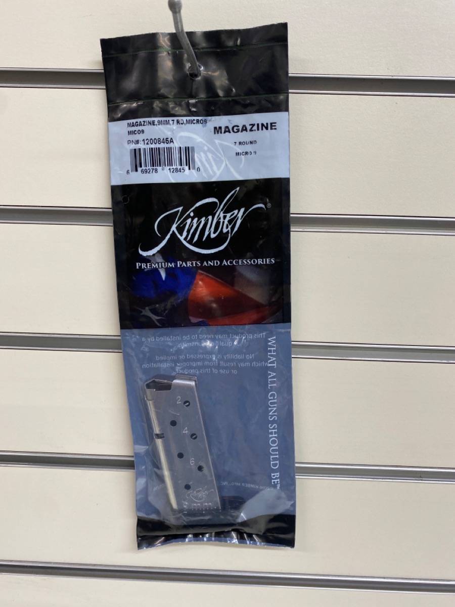 KIMBER MICRO 9 MAGAZINE Brand New Used Guns