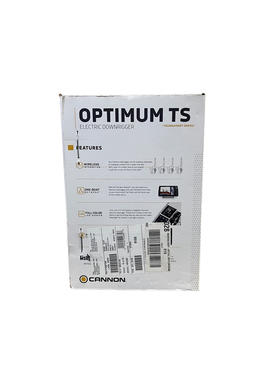 CANNON ELECTRIC DOWNRIGGERS OPTIMUM TS Brand New Used Guns