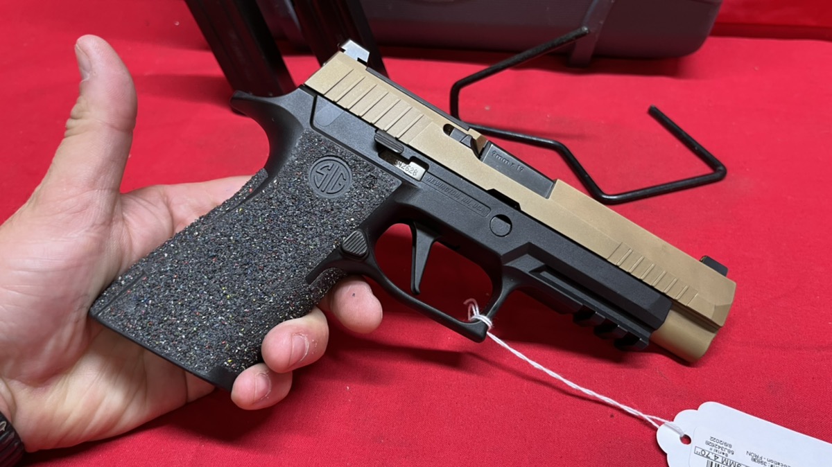 Sig Sauer P320 XVTAC 9mm 4.70" 2Tone SemiAuto Pistol 2 Mags