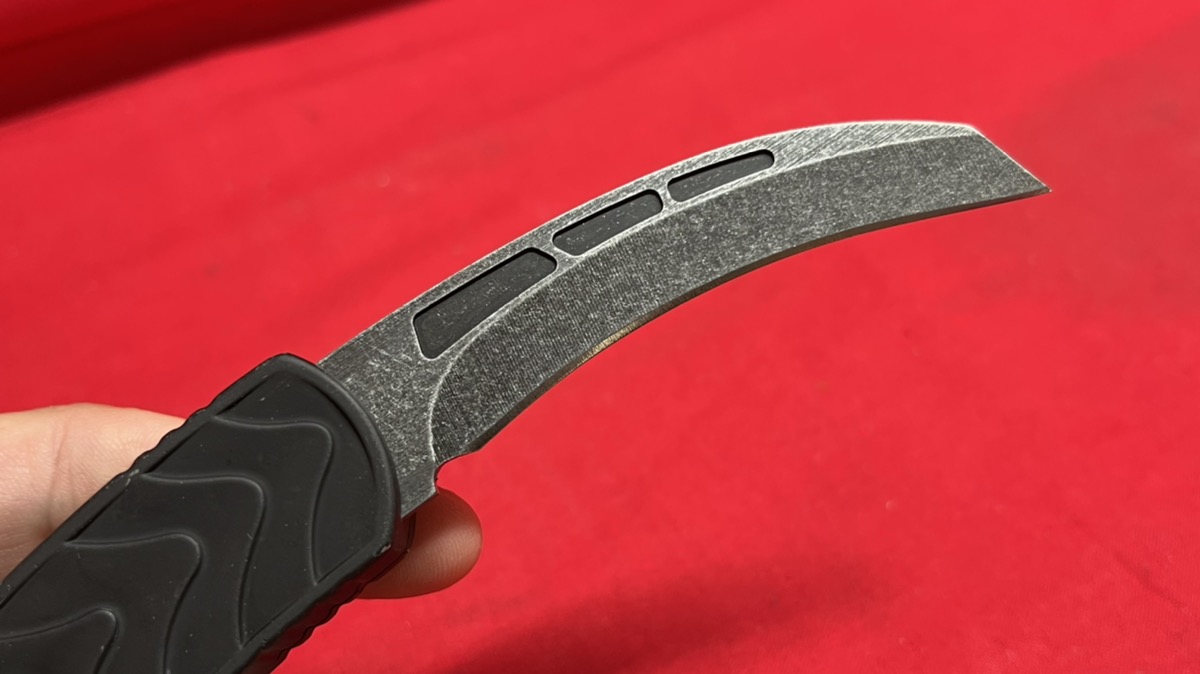 Hyper Knives Auto Reaper / Karambit 3.25" OTF Automatic Knife Black