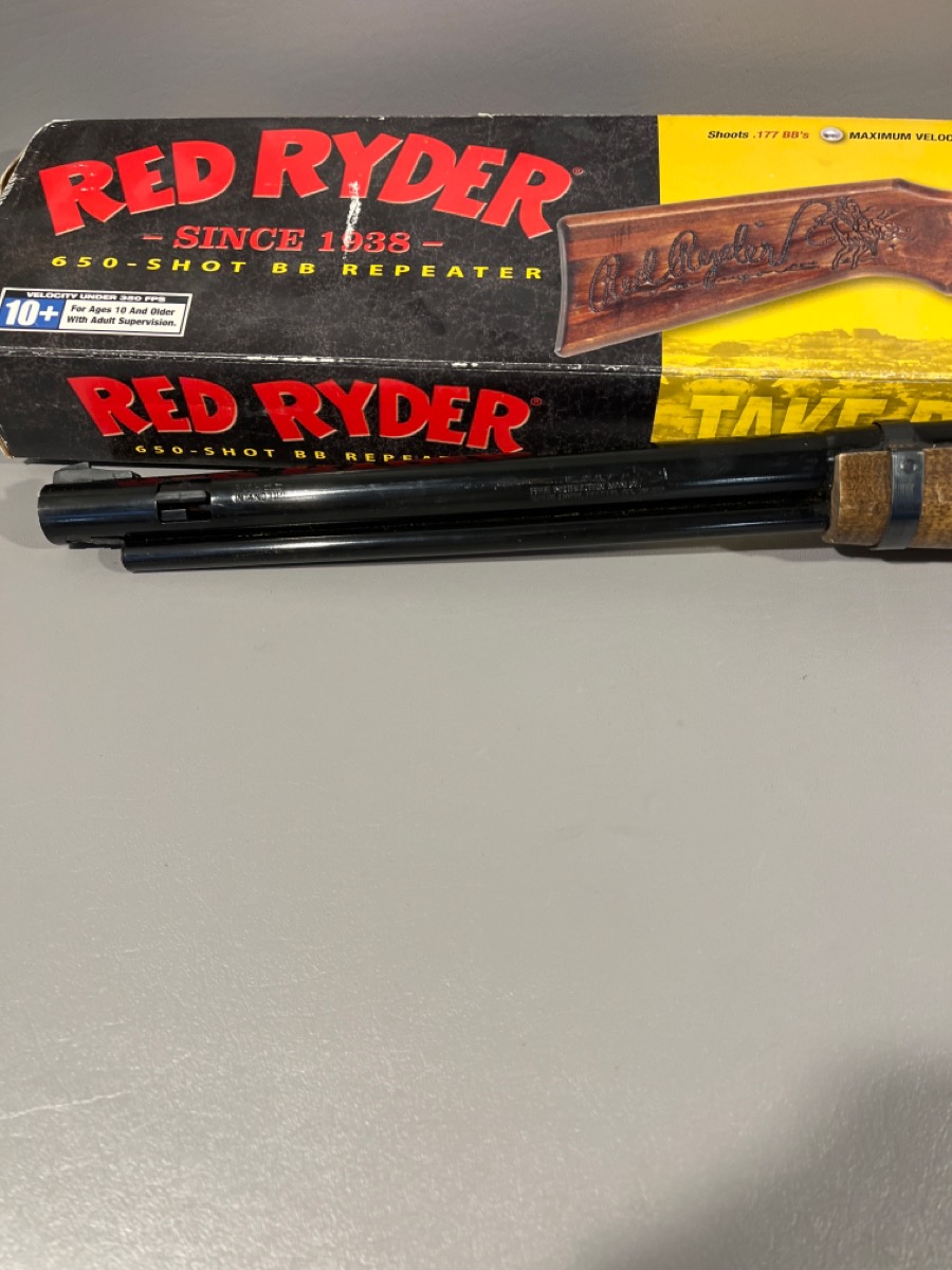 Classic Daisy Red Ryder BB Gun/Rifle Model #1938B B-B Cal 14.5mm W/box ...