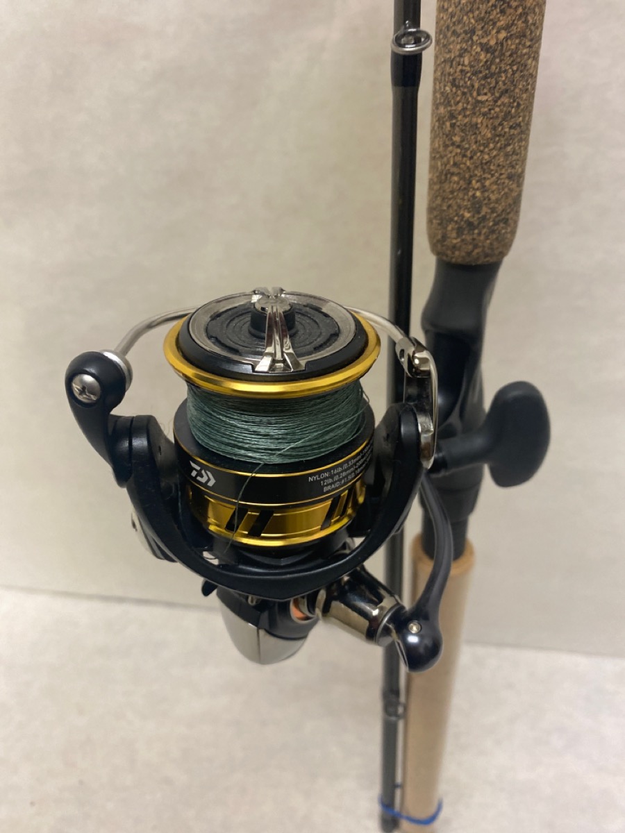 FENWICK HMX MEDIUM/MODERATE 9.6' W.LEGALIS LT300D-C REEL Like New ...