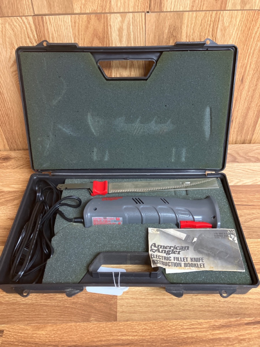 AMERICAN ANGLER ELECTRIC FILLET KNIFE Acceptable Used Guns