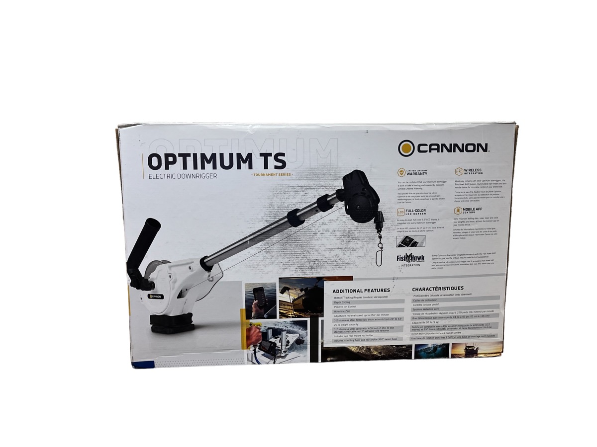 CANNON ELECTRIC DOWNRIGGERS OPTIMUM TS Brand New Used Guns