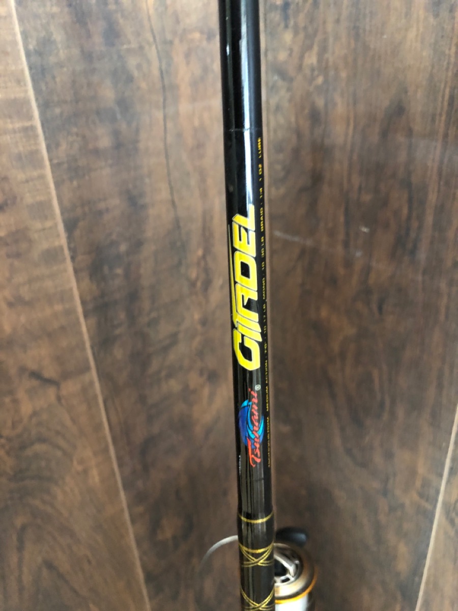TSUNAMI FISHING 2PC ROD/REEL COMBO CITADEL Acceptable Used Guns