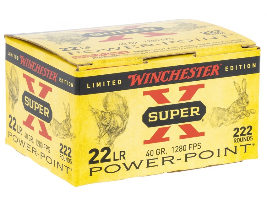 Price Guide WINCHESTER SUPER X POWER POINT 22LR 222ROUNDS Used Guns