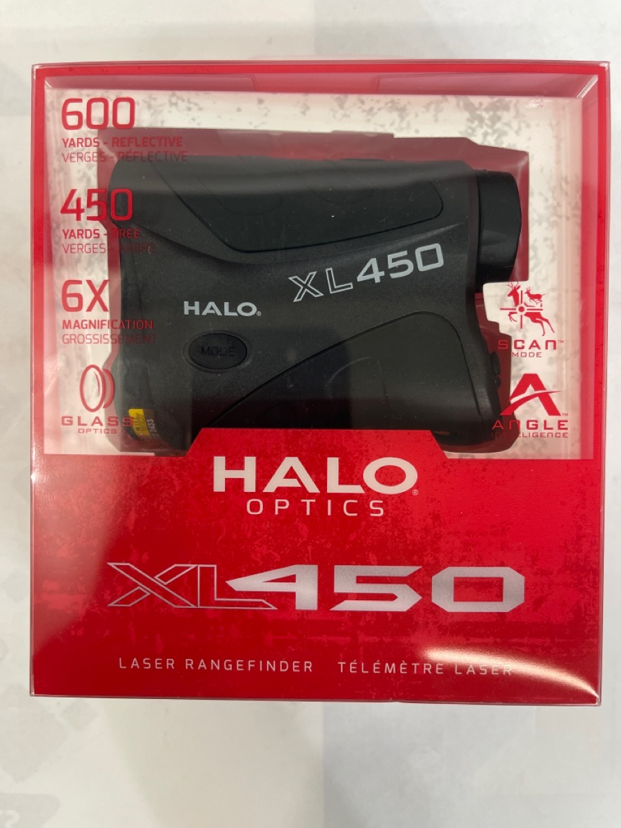 HALO OPTICS XL450 LASER RANGE FINDER (ae) Brand New Used