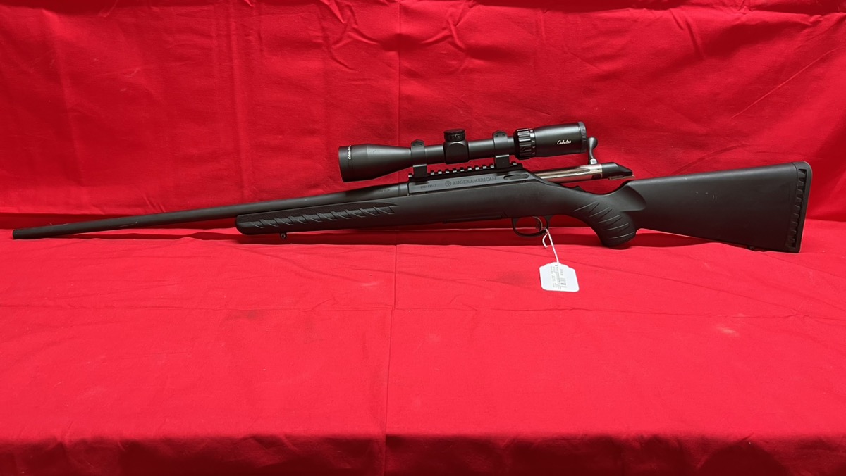 Ruger American 308 Win 22" Bolt Action Rifle w/ Cabela's Scope Very