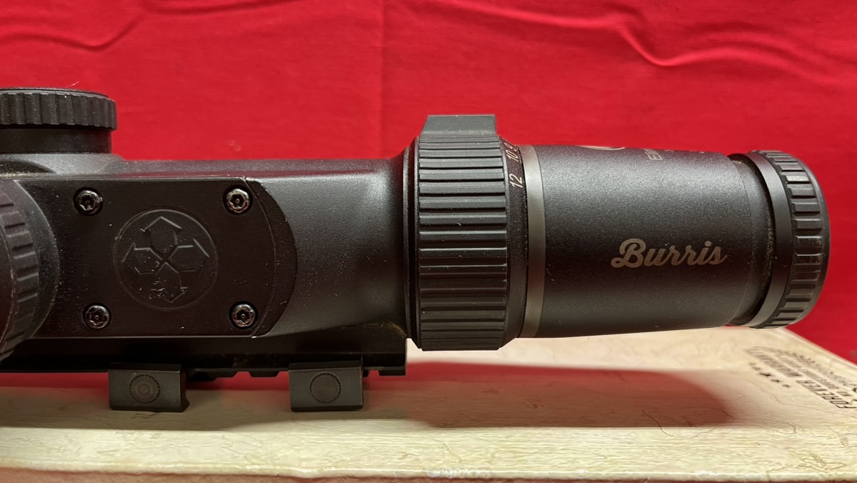 Burris Eliminator III 3-12x44 Laser Rangefinder Rifle Scope Very Good ...