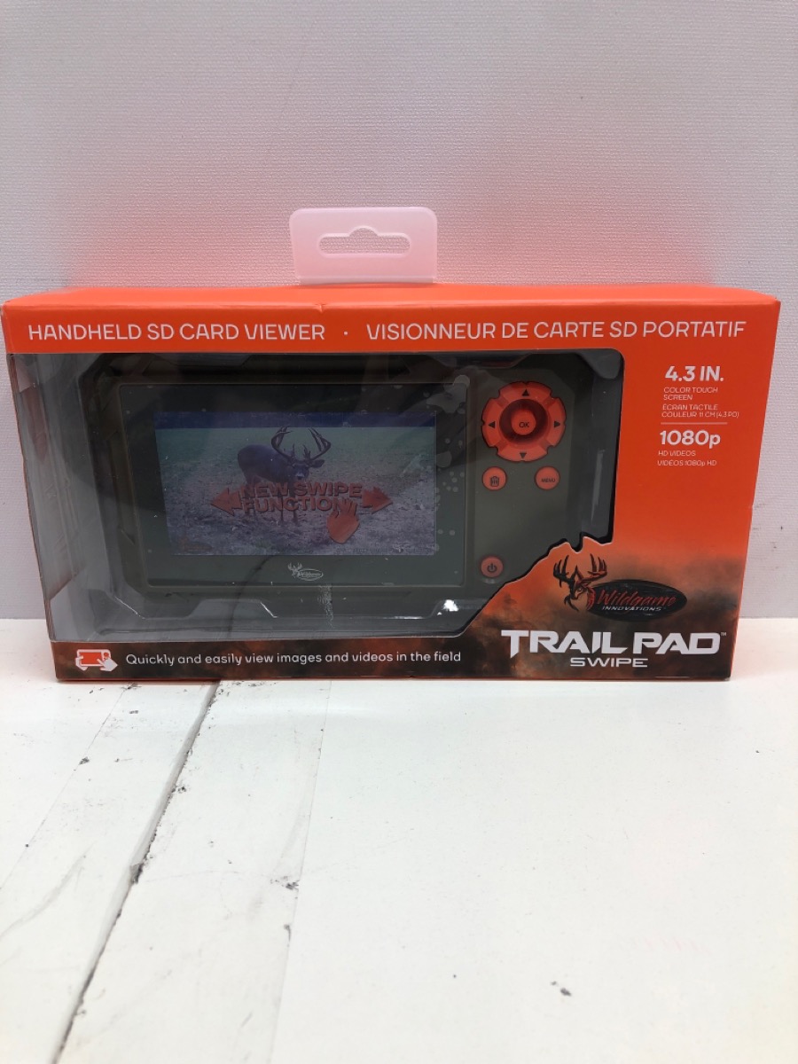 WILDGAME INNOVATIONS VU60 TRAILPAD SWIPE SD CARD READER NEW Brand New