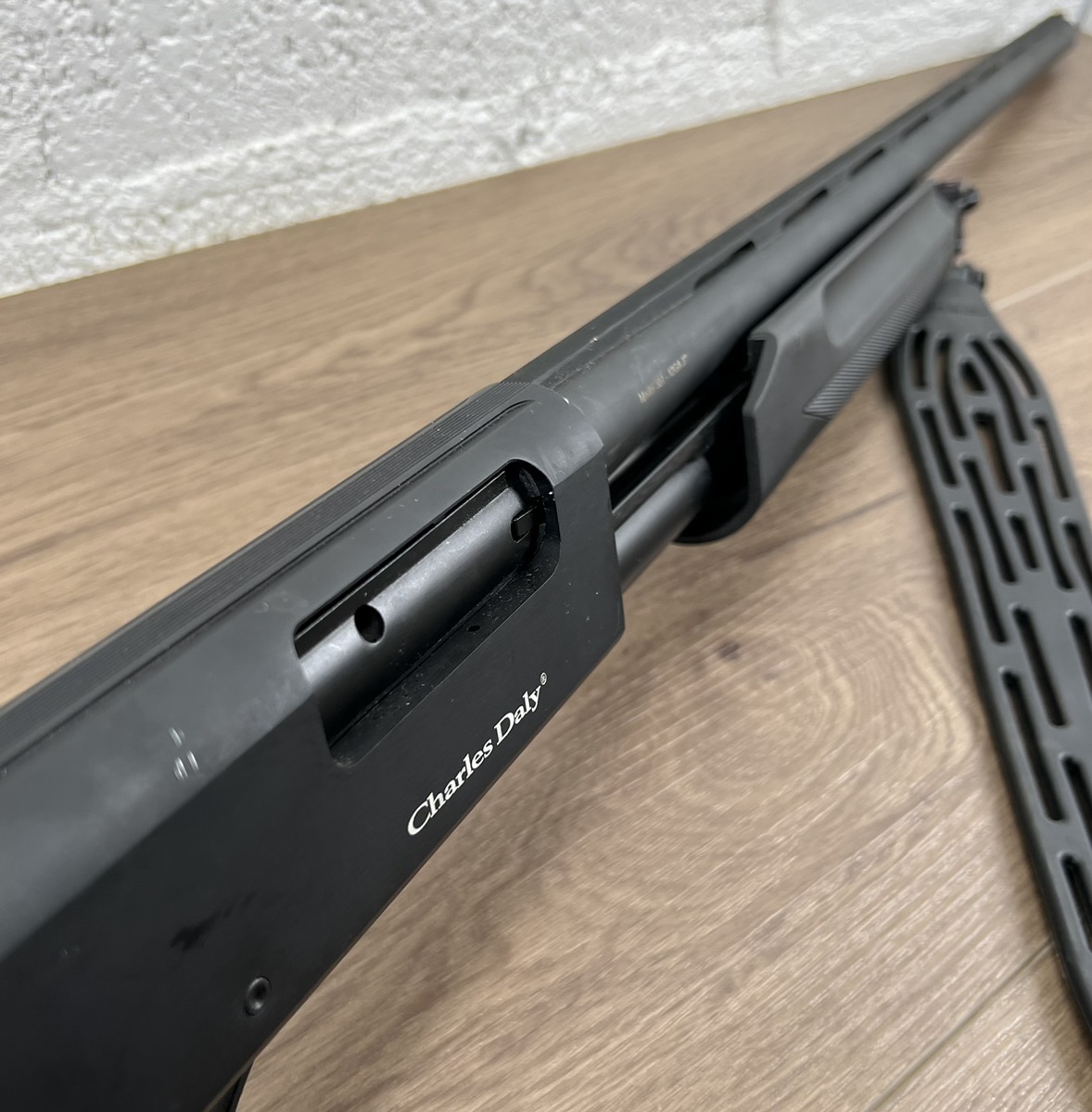 CHARLES DALY 301 PUMP FIELD 12GA SHOTGUN, BOX, MATTE BLACK, NO SLING