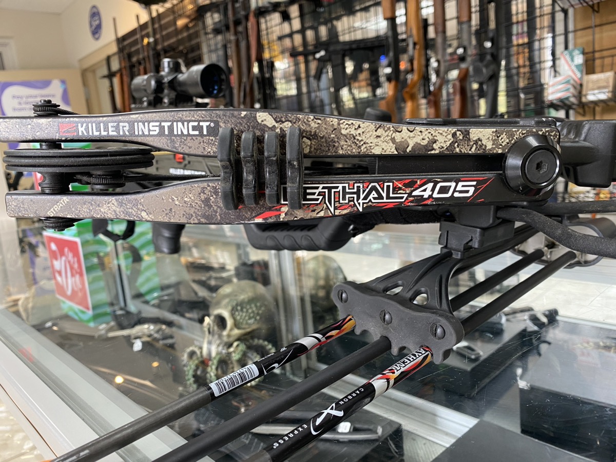 KILLER INSTINCT CROSSBOW LETHAL 405 with bolts Very Good Used Guns