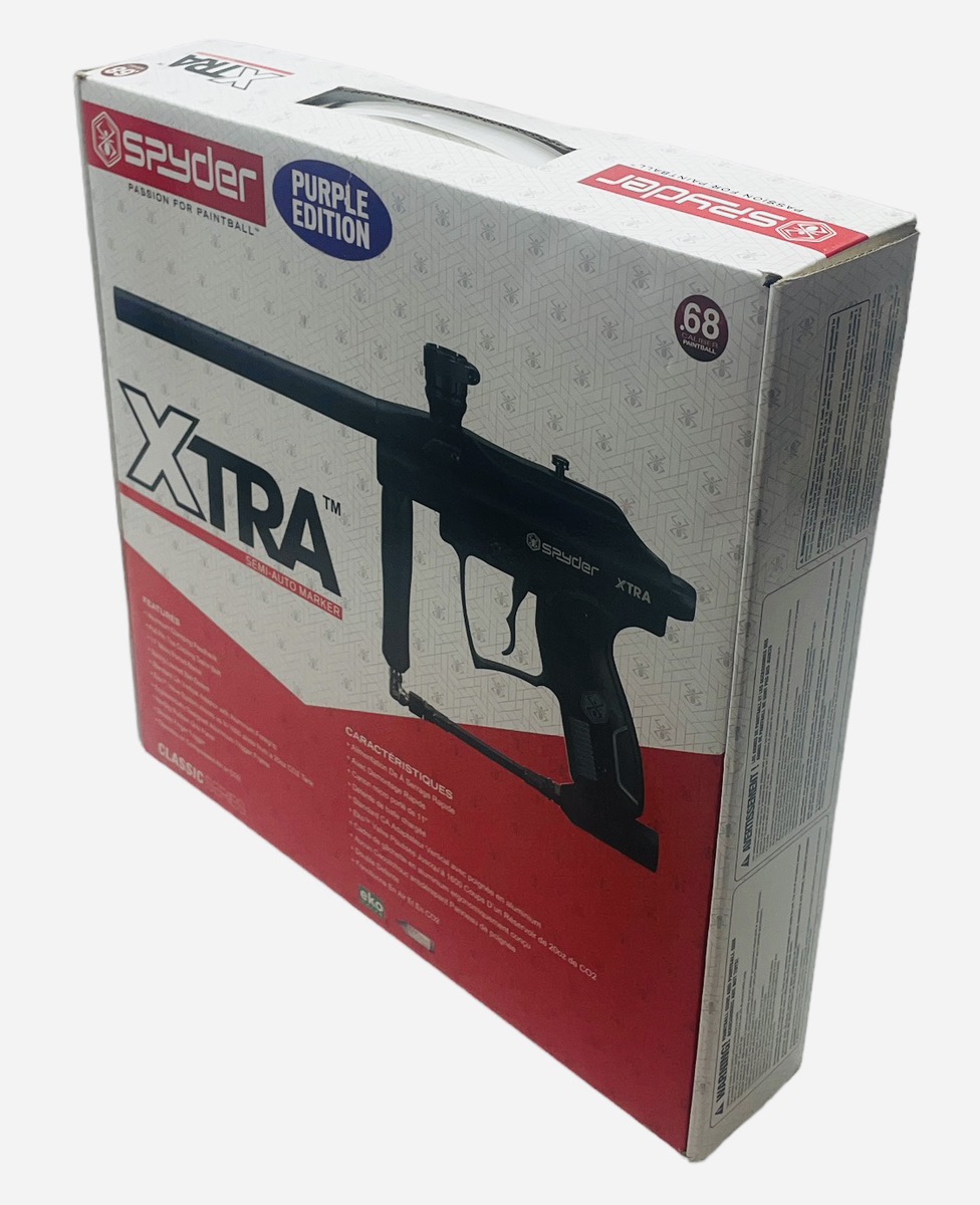 SPYDER XTRA SEMIAUTO PAINTBALL GUN PURPLE EDITION Brand New Used Guns