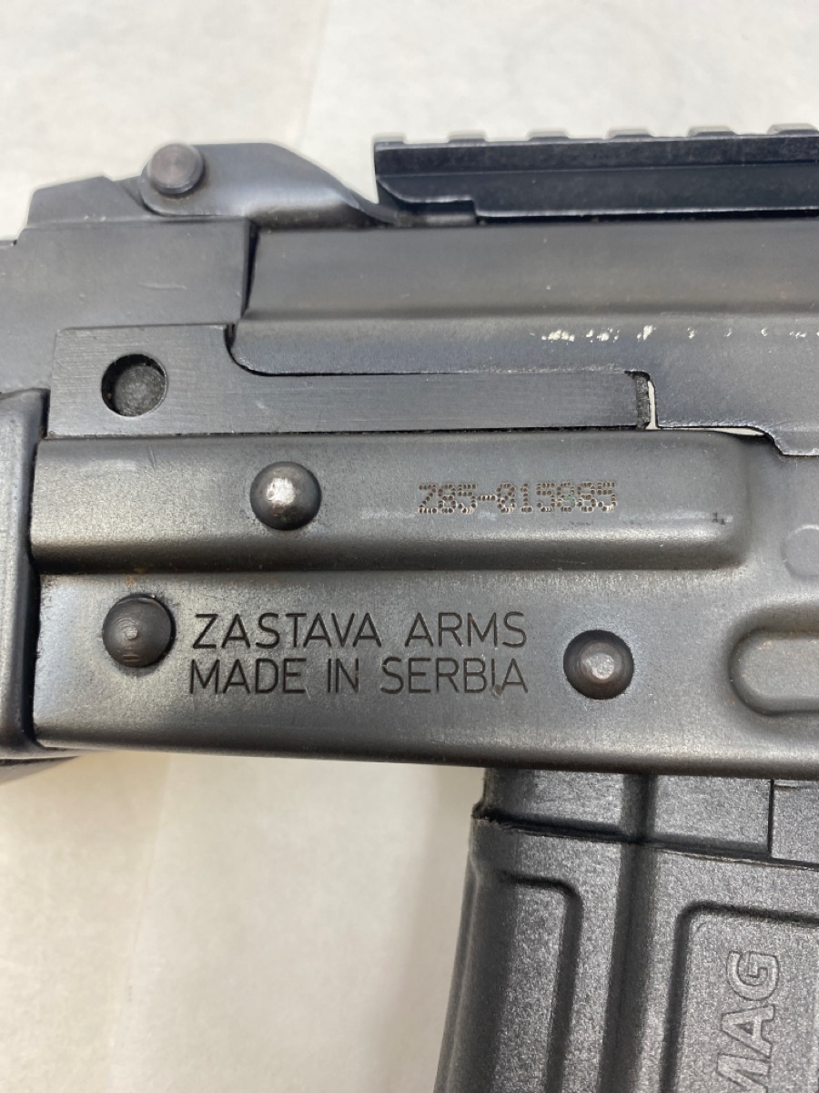 ZASTAVA ARMS ZPAP85 5.56 CAL SEMI AUTOMATIC AK PISTOL ( RLE-DJC) Very ...