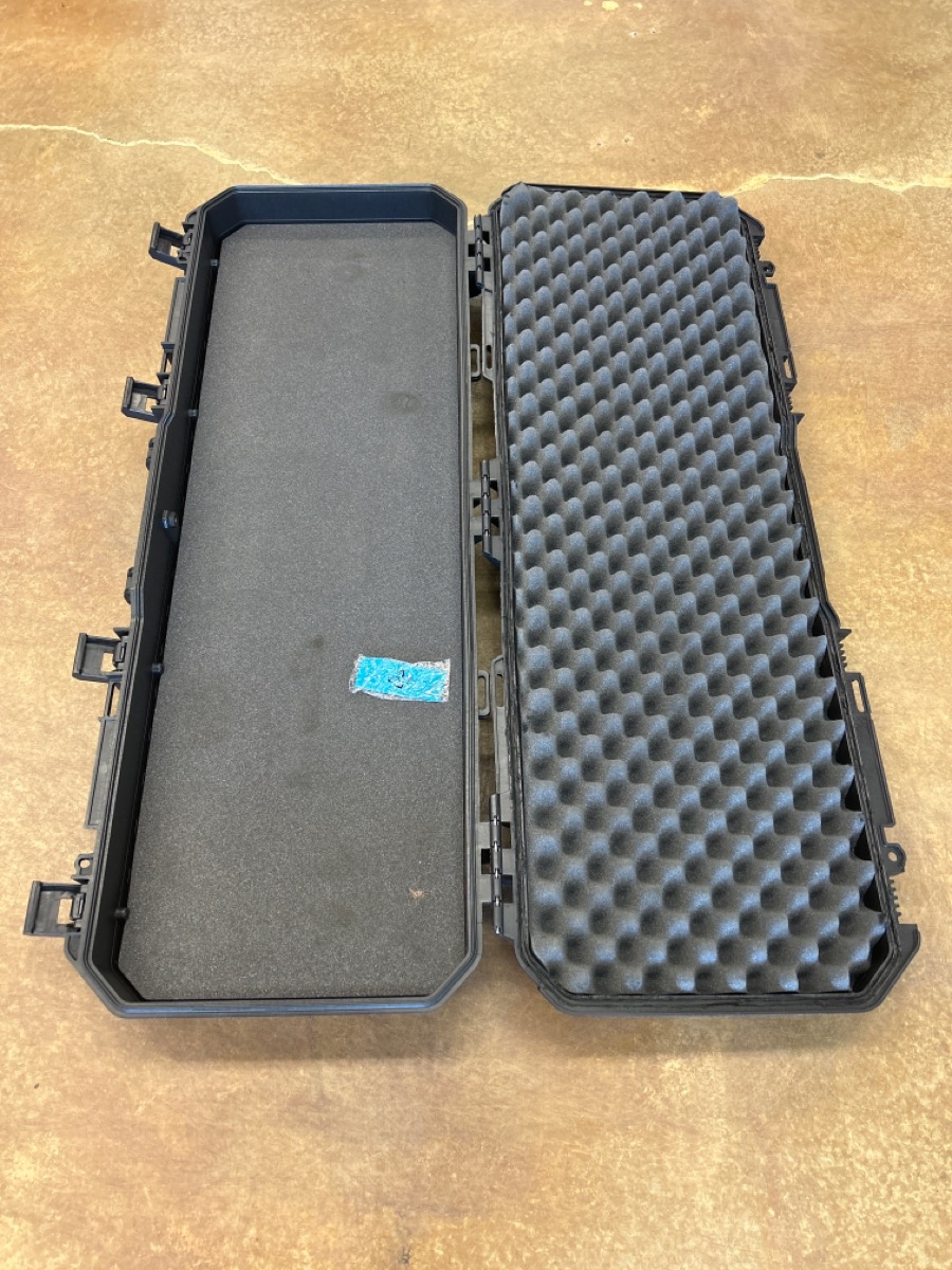 Plano All Weather Tactical Gun Case, Black with PlucktoFit Foam