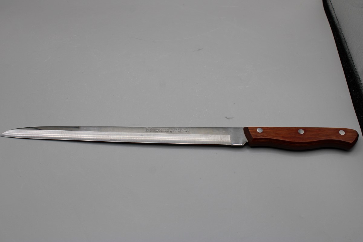 MAXAM STEEL KITCHEN KNIFE Good Used Guns