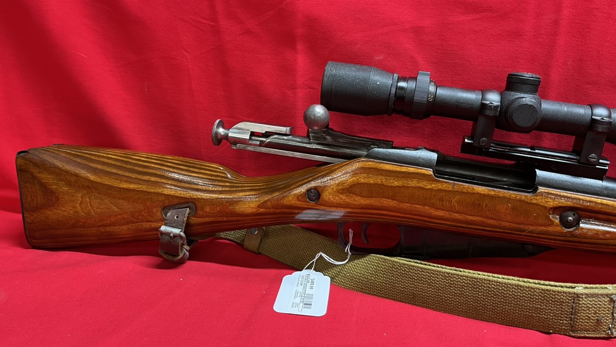 Russian Mosin Nagant M91/30 7.62x54r 29" Bolt Action Rifle Bent Bolt