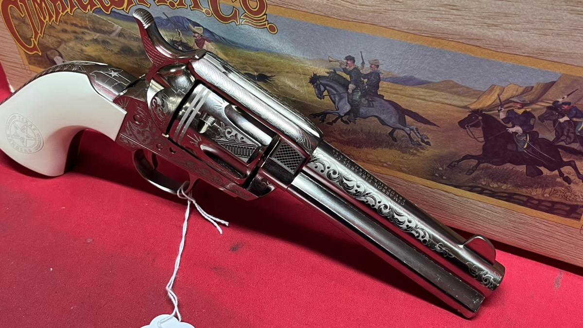 Cimarron Texas Ranger .45 LC Single Action Revolver 4.75