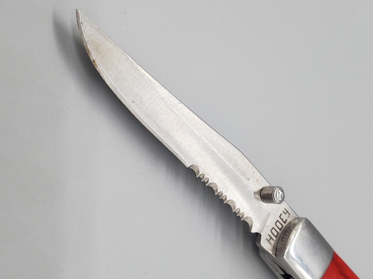 HOOEY HK301 RED FOLDING POCKET KNIFE Very Good | Used Guns