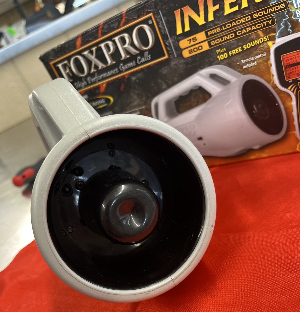 FoxPro Inferno Game Call Speaker + Remote FOXBang 200Sound Capacity in
