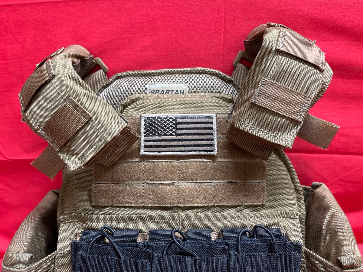 Spartan Armor Systems Sentinel Gen II AR500 Body Armor Package Coyote