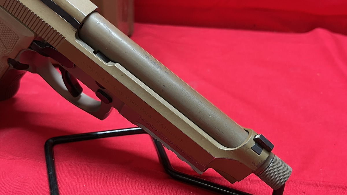 Beretta M9A3 9mm 5.20" SemiAuto Pistol 3 Mags Threaded Barrel