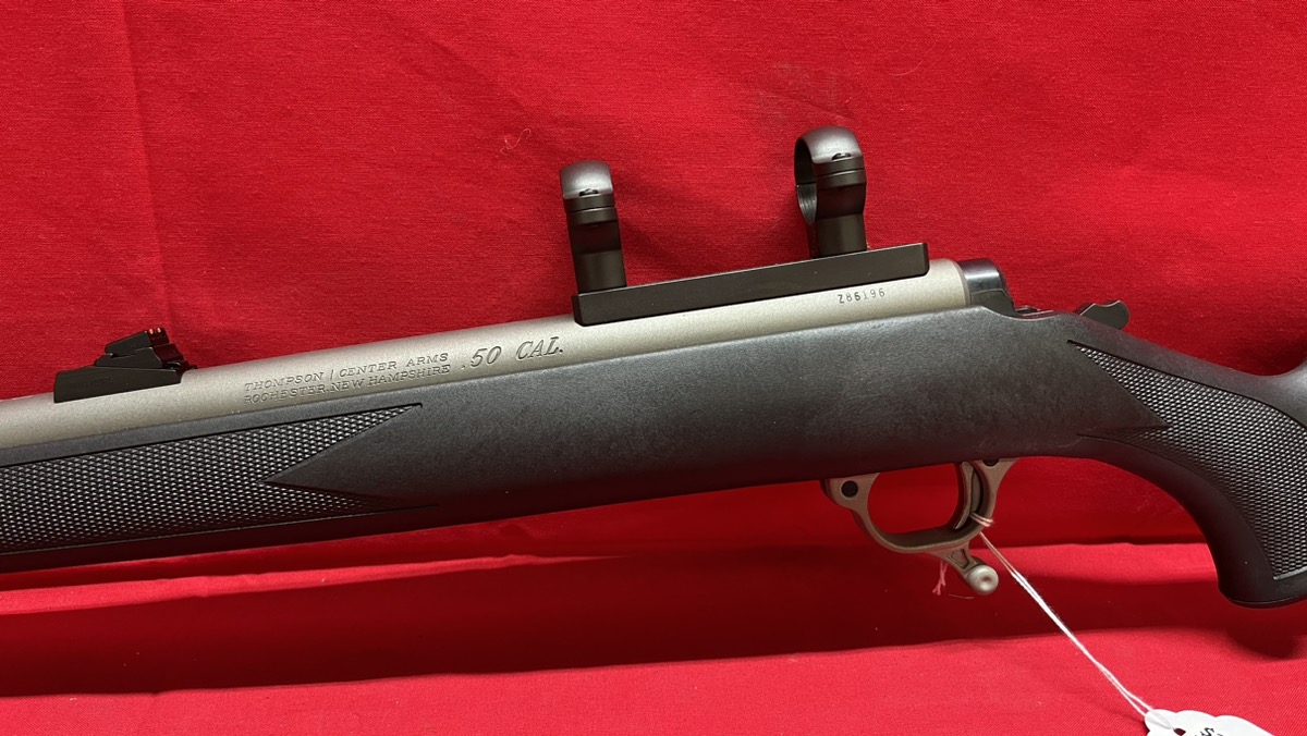 Thompson Center Arms Omega Z5 50 Caliber 26.00" Black Powder Rifle Very Good Used Guns