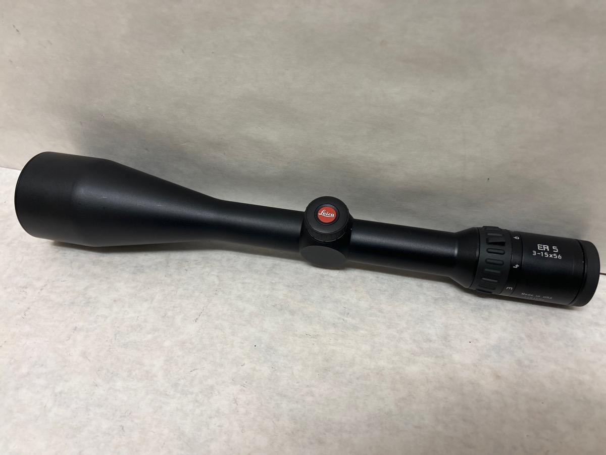 Leica ER 5 Rifle Scope 30mm Tube 315x 56mm Matte For parts or not