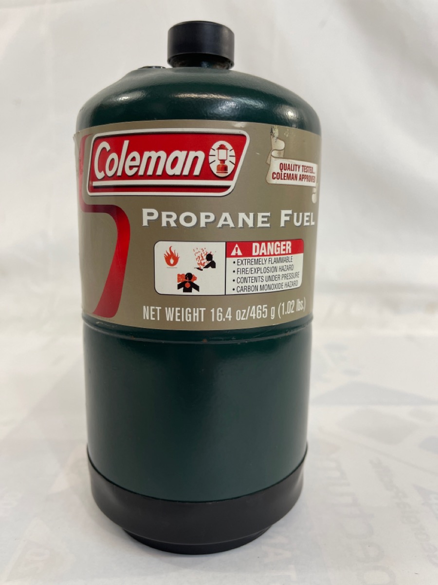 COLEMAN PROPANE FUEL 16.4 OZ Brand New Used Guns