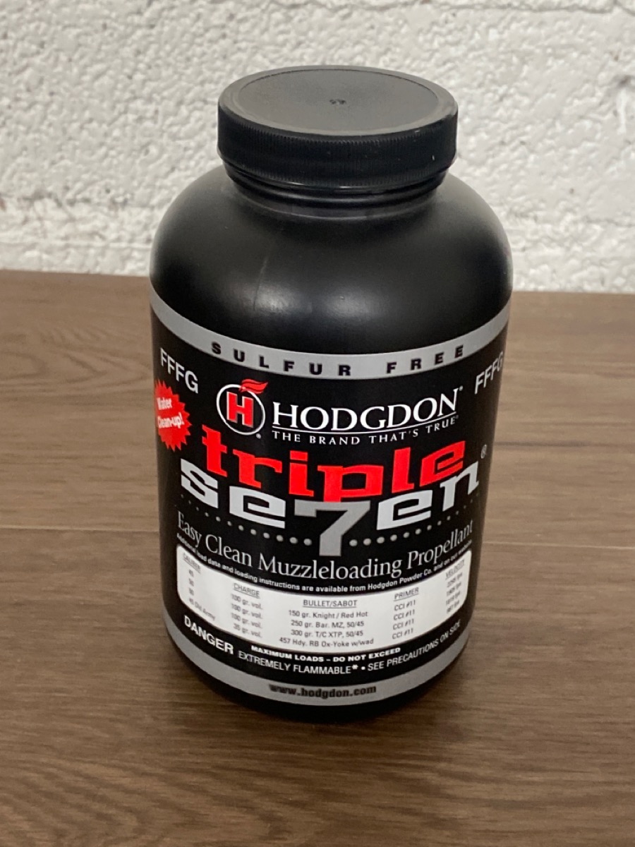 Hodgdon Triple Seven Black Powder Substitute FFFg 1 lb Like New | Used Guns