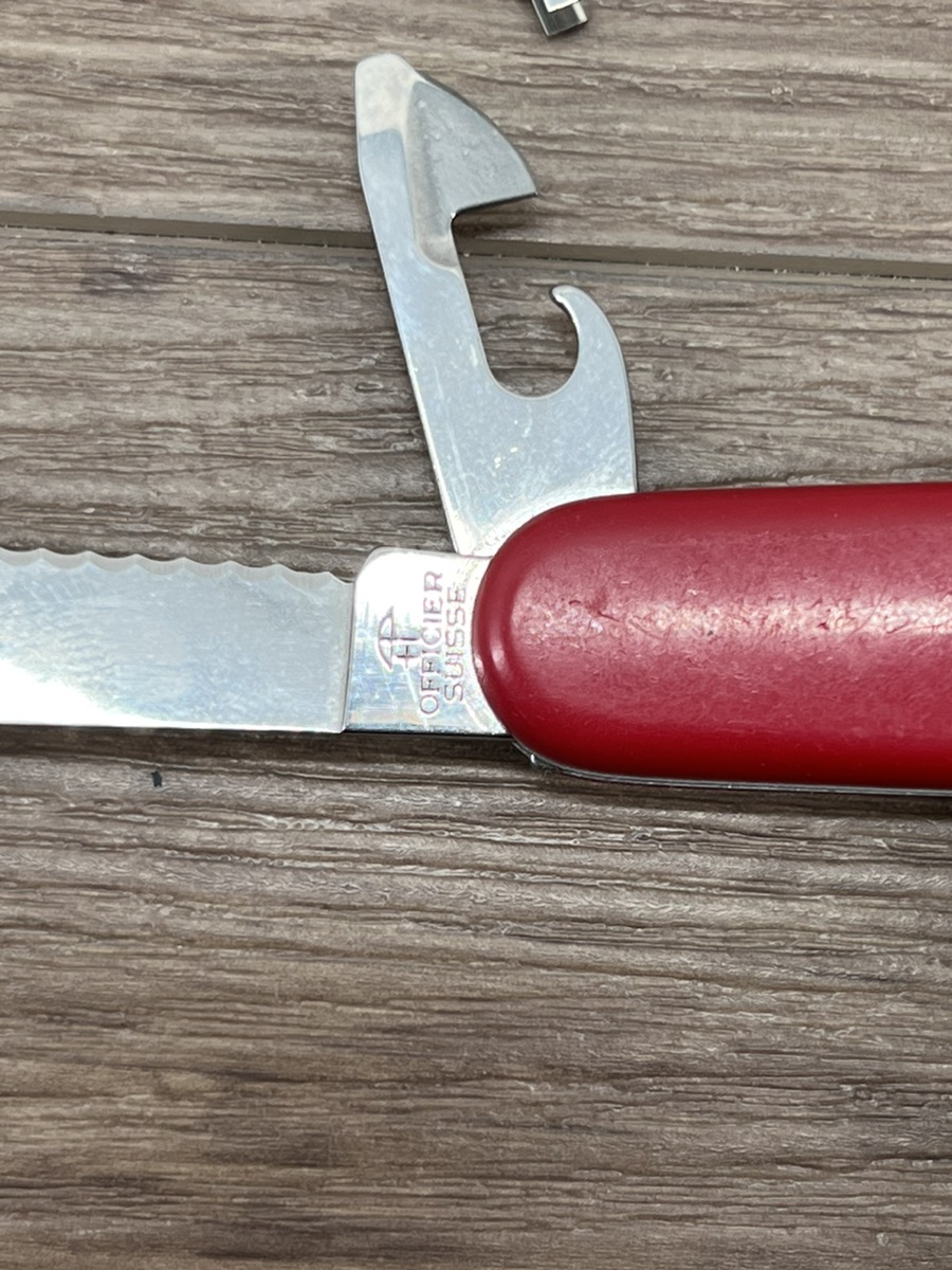 VICTORINOX ROSTFREI Swiss Army Knife ( Officier Suisse) 8 TOOL Good
