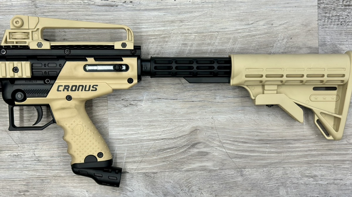 Tippmann Cronus Tactical Paintball Gun Good Used Guns