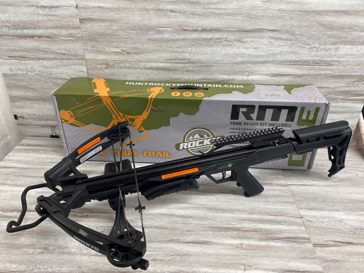 Rocky Mountain RM370 Crossbow Kit Like New Used Guns
