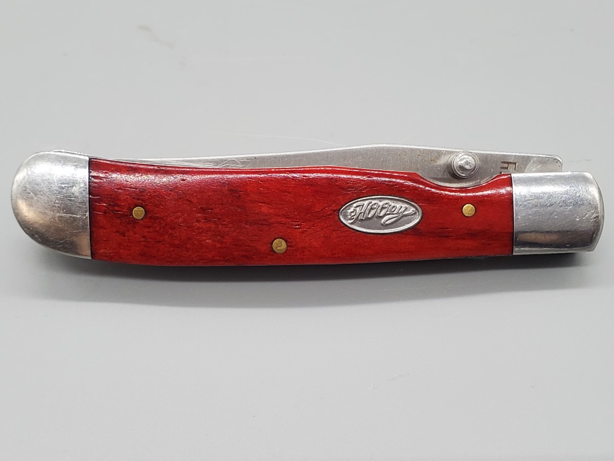 HOOEY HK301 RED FOLDING POCKET KNIFE Very Good | Used Guns