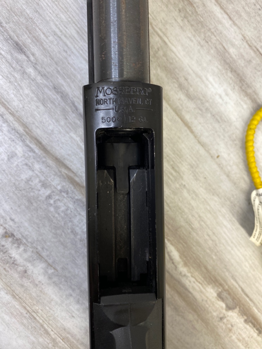 MOSSBERG 500 12G 18" PUMP PISTOL GRIP SHOTGUN W/ LOCK Good Used Guns