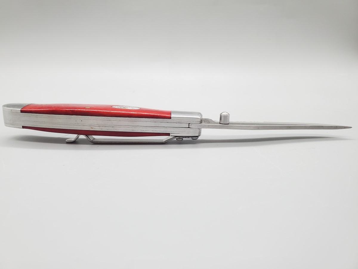 HOOEY HK301 RED FOLDING POCKET KNIFE Very Good | Used Guns