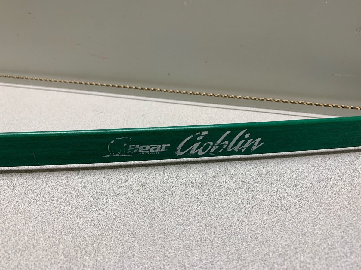 Bear Archery Goblin Youth Recurve Bow Good Used Guns