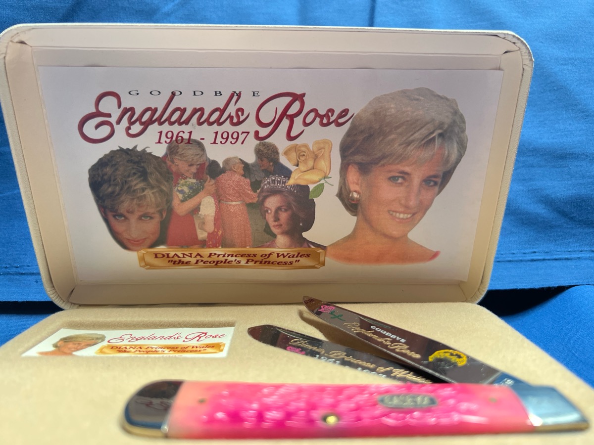 *RARE*CASE XX 294 PRINCESS DIANA KNIFE Very Good | Used Guns