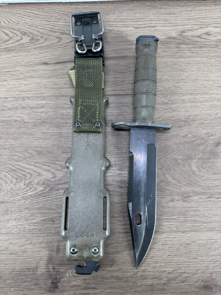 LAN-CAY M9 BAYONET US WITH SCABBARD Very Good | Used Guns