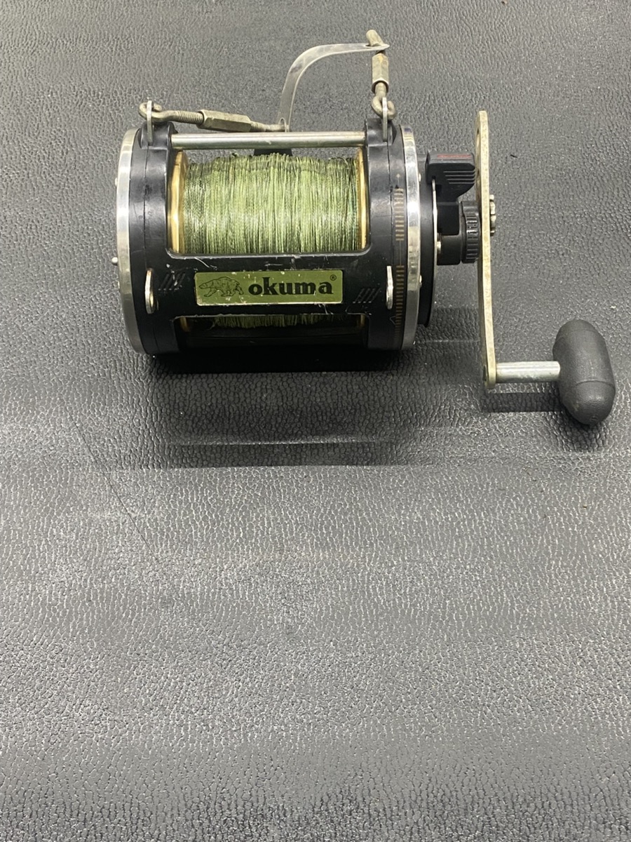 Okuma TA 100 deep sea reel lb/yds 50/800(730) & 80/600(550) Graphite Titanium Good | Used Guns Okuma TA 100 deep sea reel lb/yds 50/800(730) & 80/600(550) Graphite Titanium Good | Used Guns